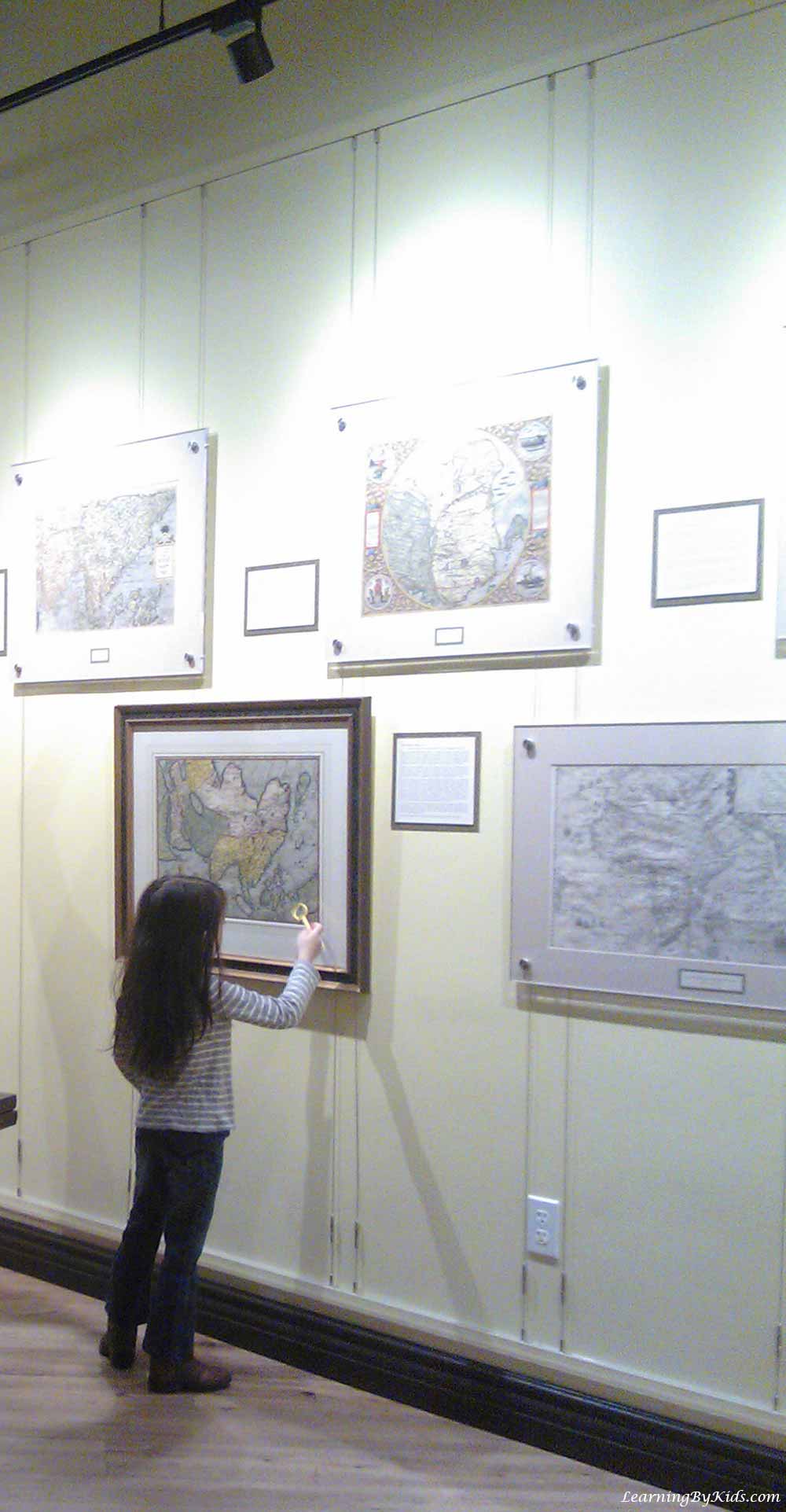 Map and Atlas Museum of La Jolla | Learning By Kids | LearningByKids.com